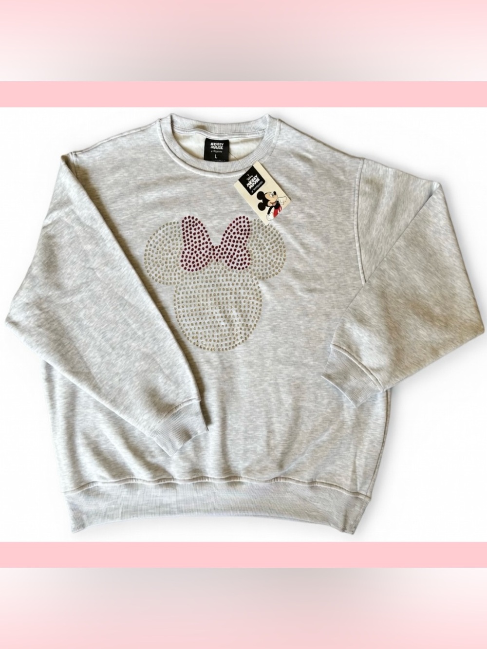 *New* Disney’s Minnie Mouse Rhinestone Sweatshirt